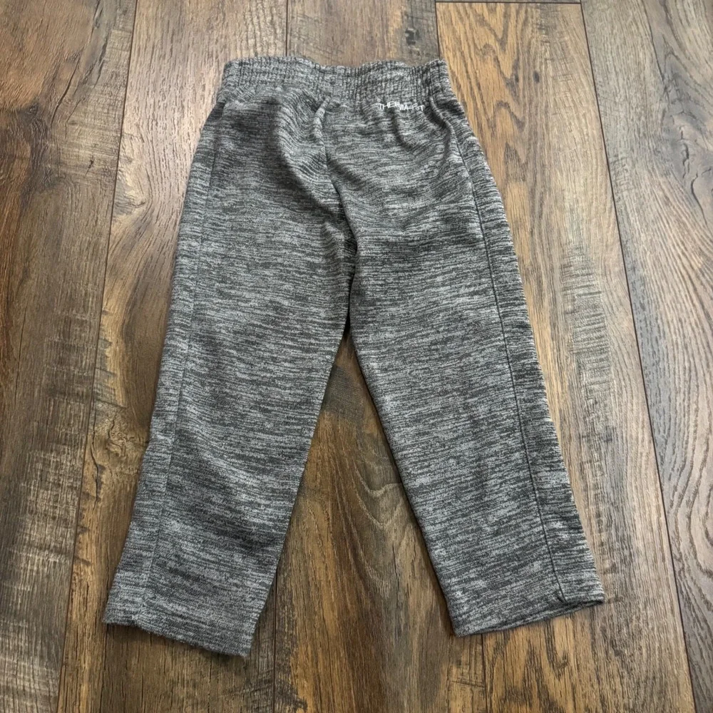 Nike Toddler Boys Therma-FIT Grey Fleece Jogger Sweatpants Size 4 XS 3-4 Years